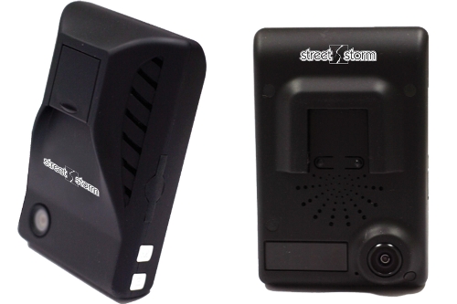Автомобильный HD видеорегистратор c двумя камерами и GPS-модулем Street Storm CVR-2100GPS